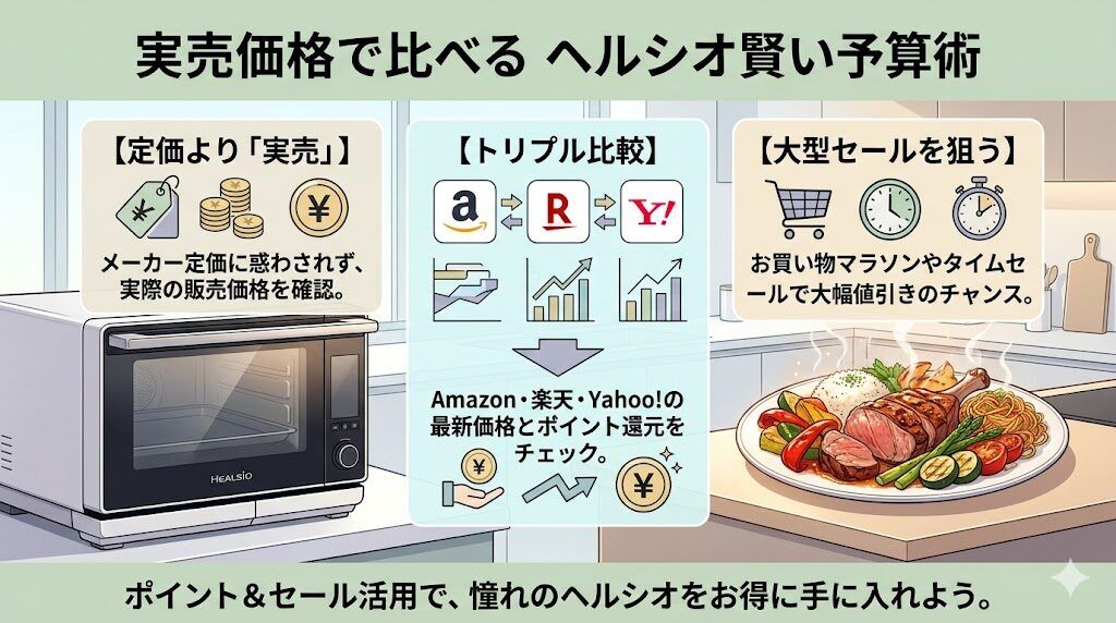予算は「実売価格」で比較する